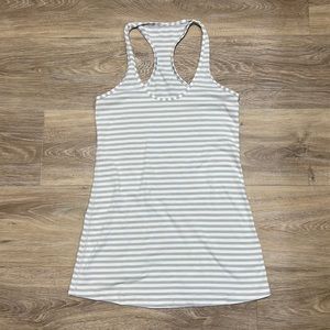Lululemon Striped Racerback Tank Top